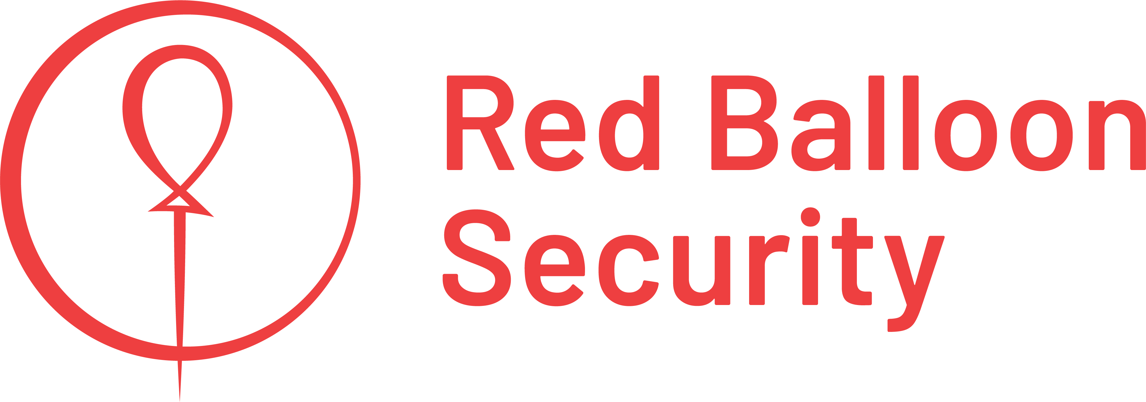 Red Balloon Security logo wordmark